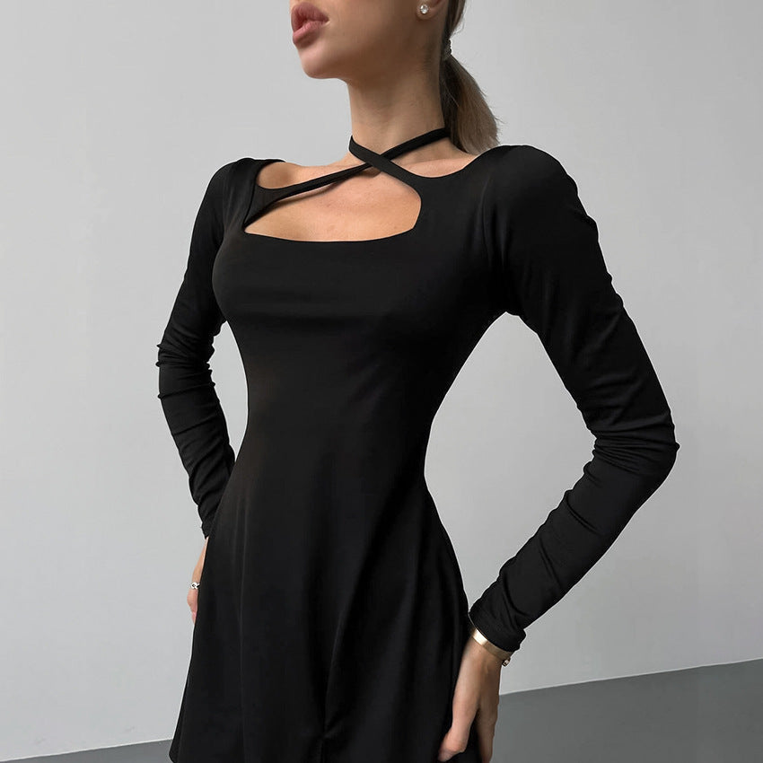 Casual Slim Fit Knit Dress
