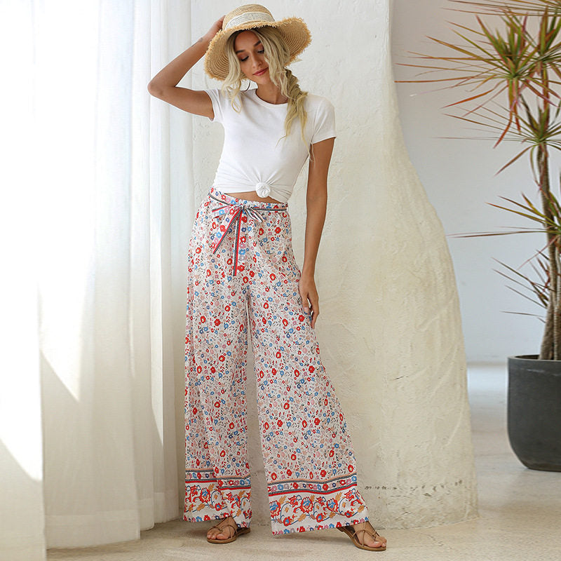 Floral Palazzo Pants