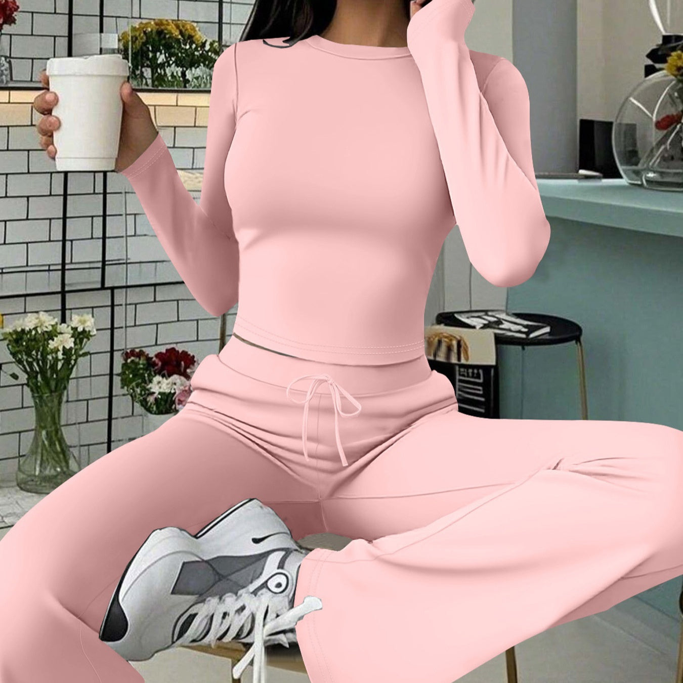 Casual Solid Color Outfit