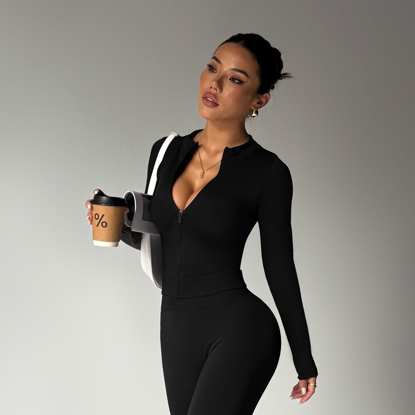 High-Waist Activewear Suit