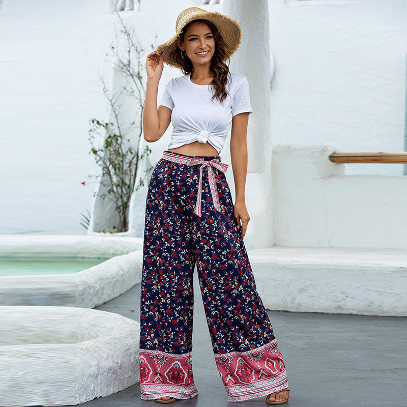 Floral Palazzo Pants