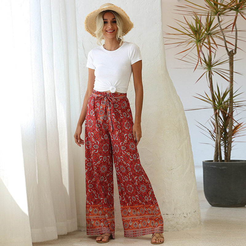 Floral Palazzo Pants