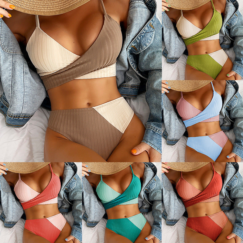 Patchwork Sculpt Bikini