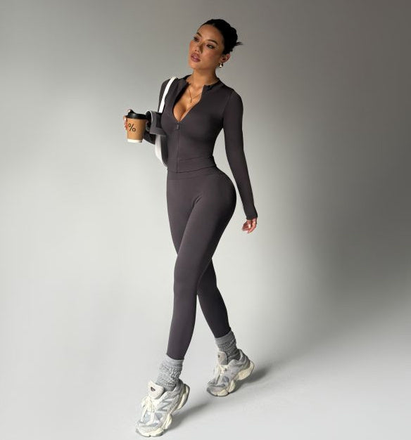 High-Waist Activewear Suit
