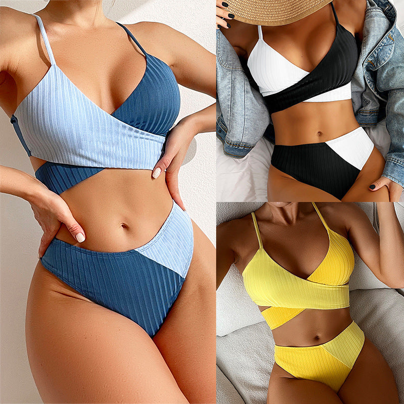 Patchwork Sculpt Bikini