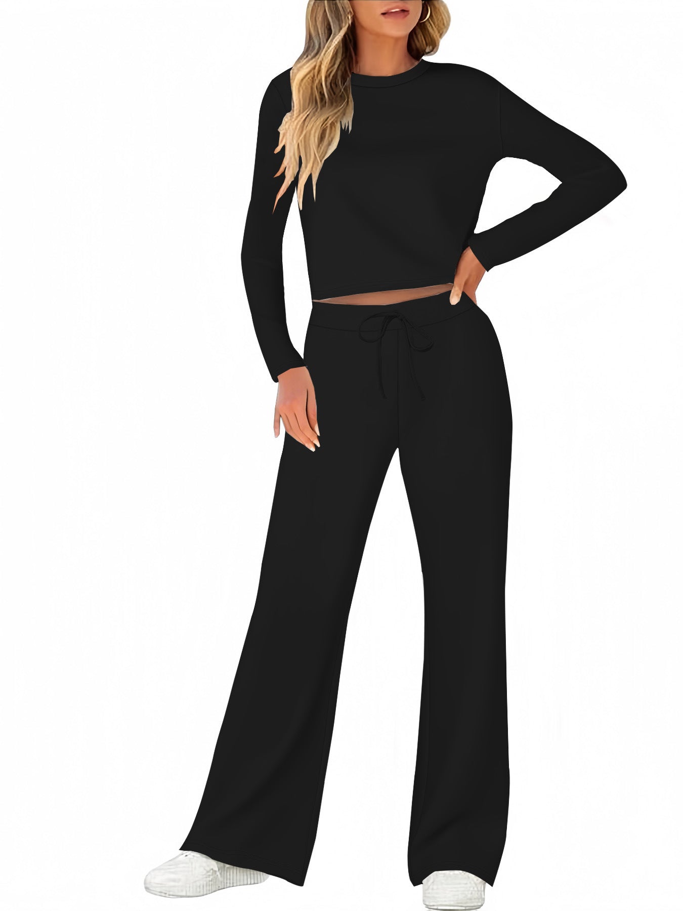 Casual Solid Color Outfit