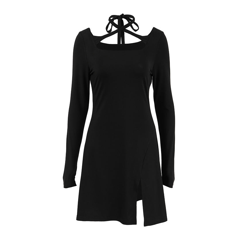 Casual Slim Fit Knit Dress