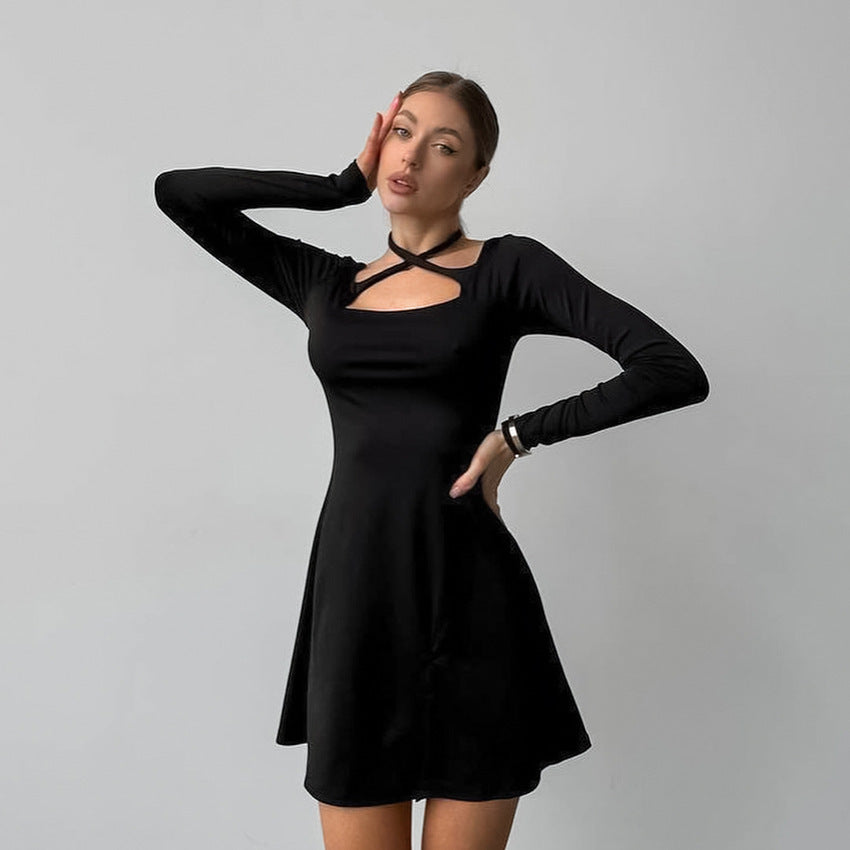 Casual Slim Fit Knit Dress